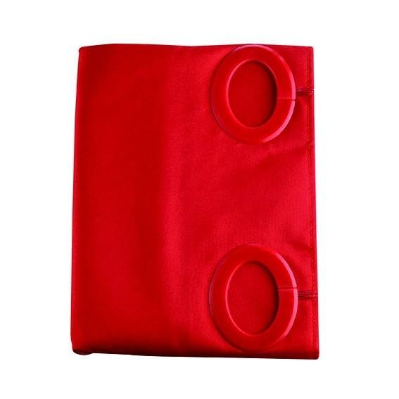 Rideau Douche Av Œillet Rouge100% Polyst 205x180cm 850319