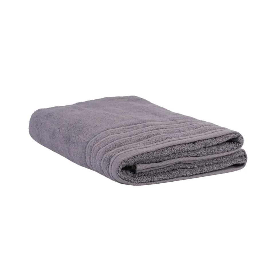 Serviette  Éponge Douce  100x150 Cm  550 Grs Gris Éléphant