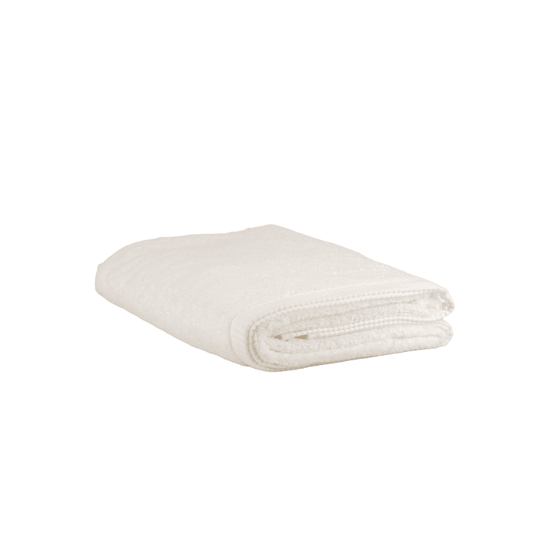 Drap  Douche "Royal"   100x150  Cm Blanche  550 Grs 106l150520