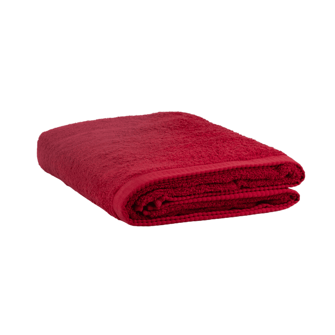 Drap  Douche Royal    100x150  Cm Rouge 550 Gr