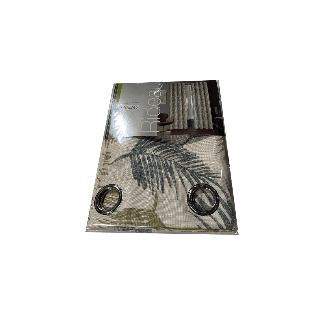 Carmin  Rideau Occultant A Œillets 140x240 Cm