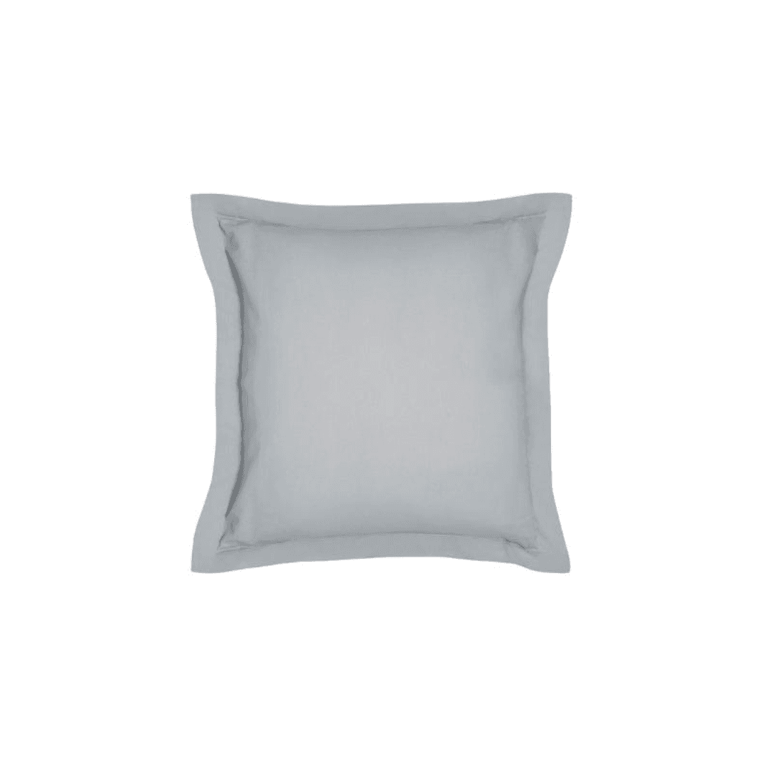 Taie D'oreiller  50/70 Coton 100%  Gris Ref 118369