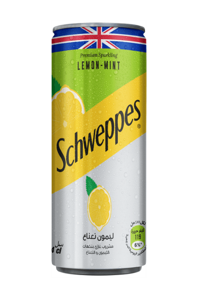 Canette Schweppes