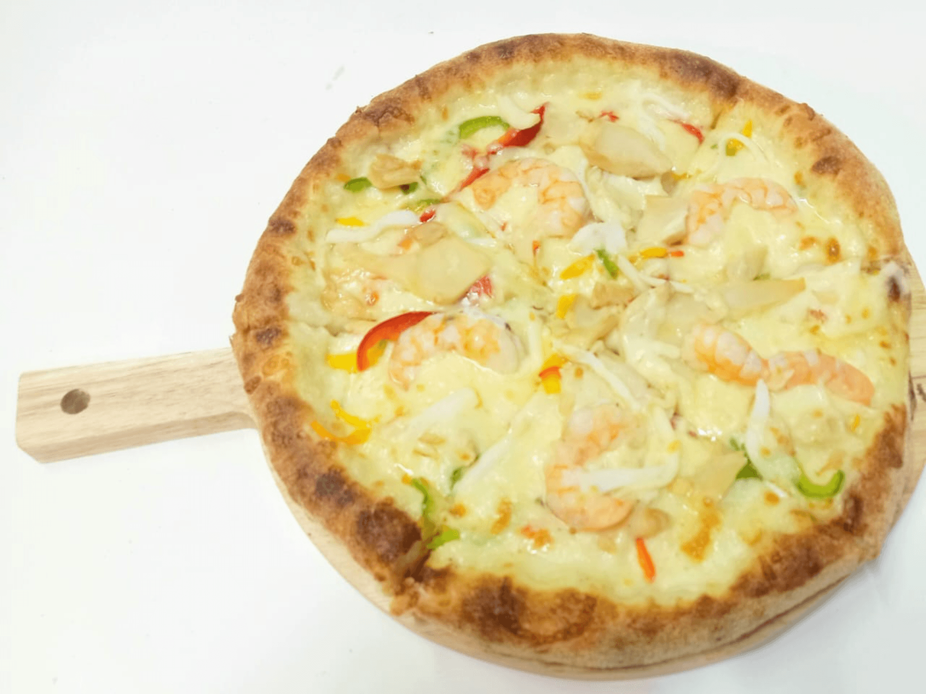 Pizza Fisherman's Alfredo