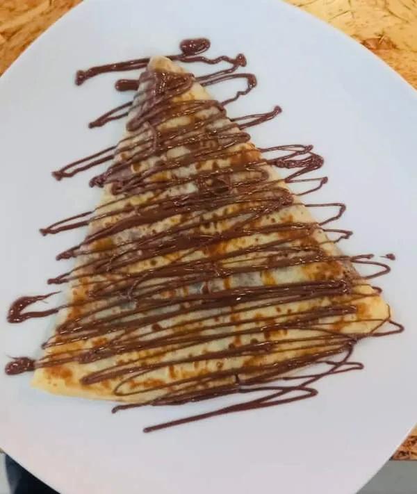 Crêpe Double Nutella
