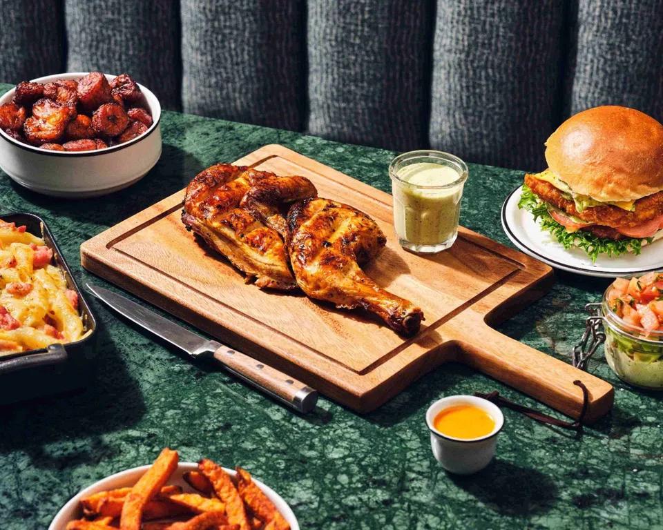 1/2 Poulet Braisé