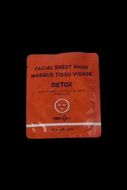 Facial sheet Mask Detox  25 ml