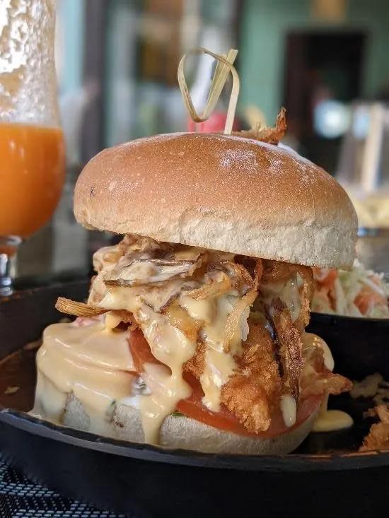 Menu Double Chicken Burger