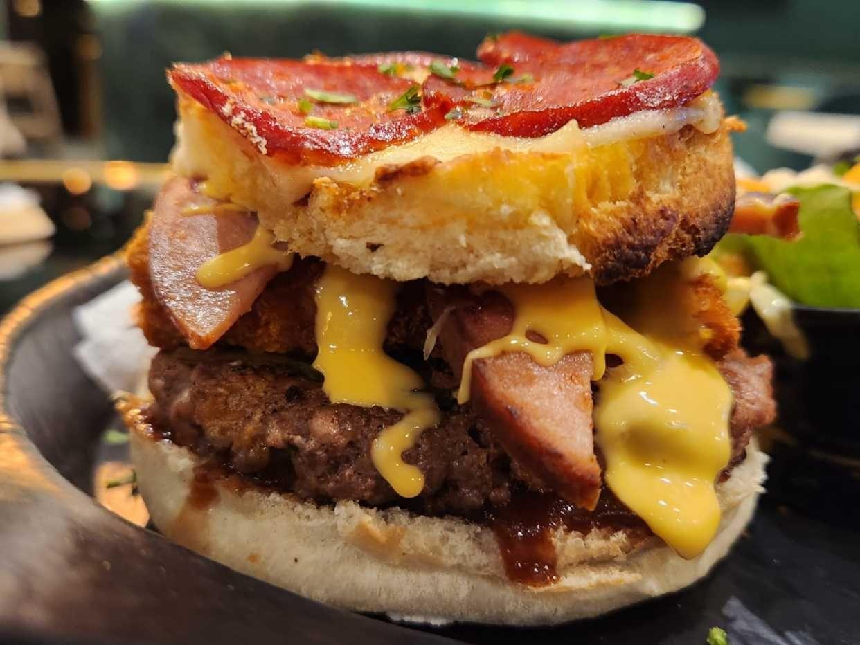 Menu Pizza Burger +Frites