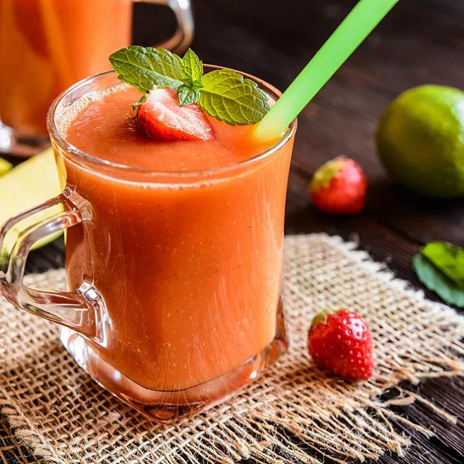 Jus De Mangue & Fraise