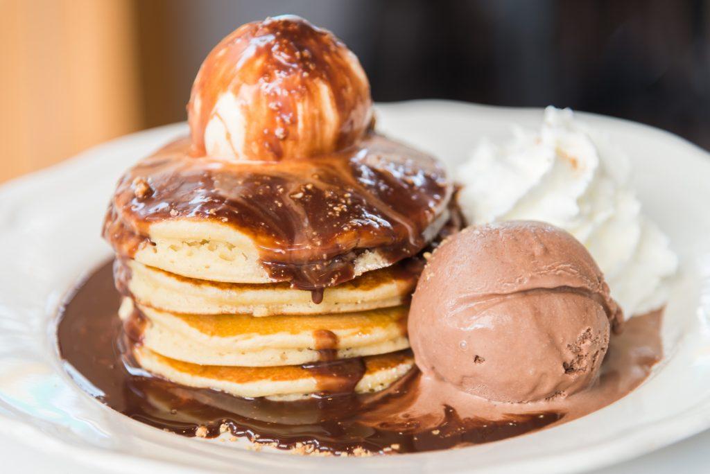 Pancake Nutella & Boule De Glace