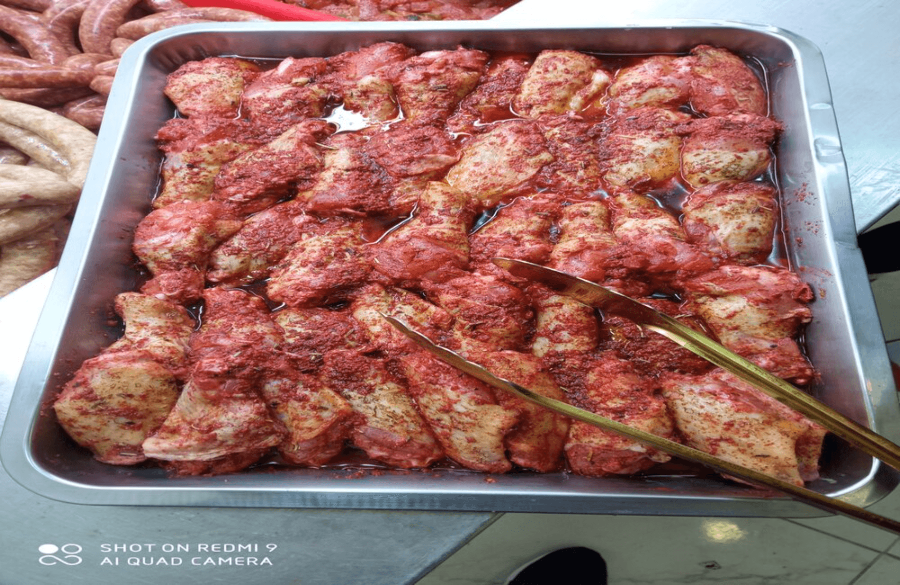 Ailes de Poulet Marinée