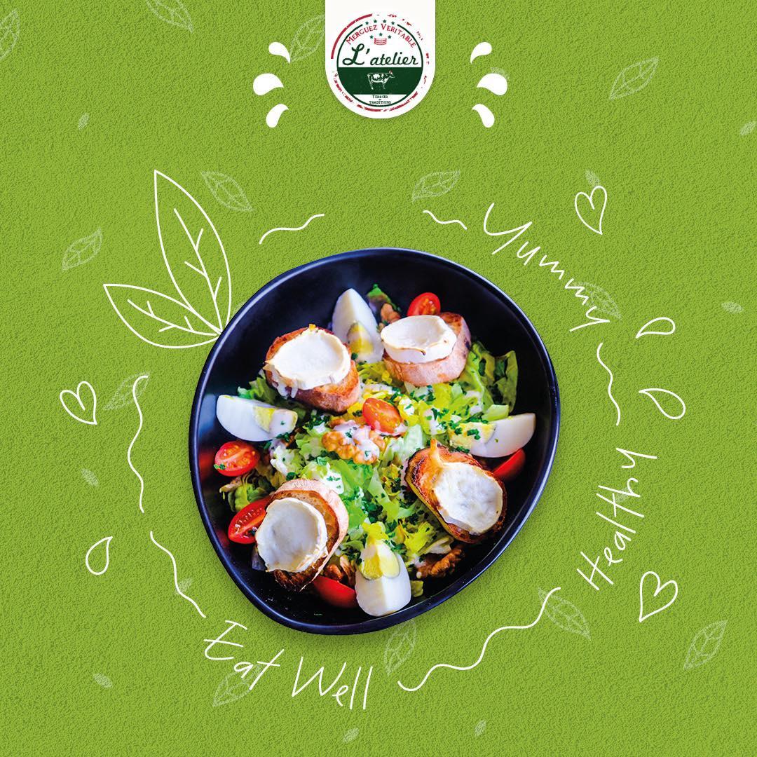 Salade Chévre-Chaud