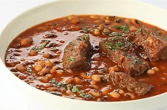Loubia Hamra Viande