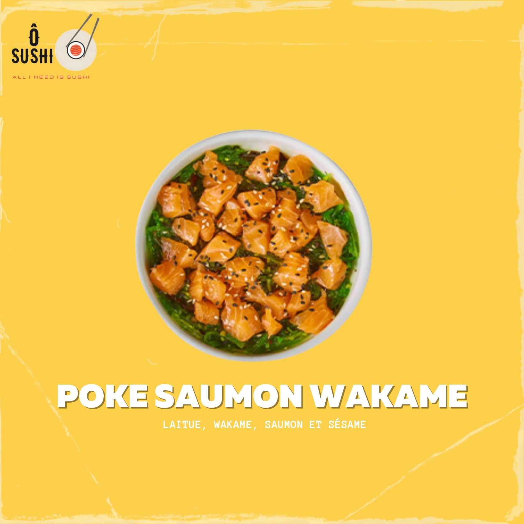 Poke Saumon Wakame