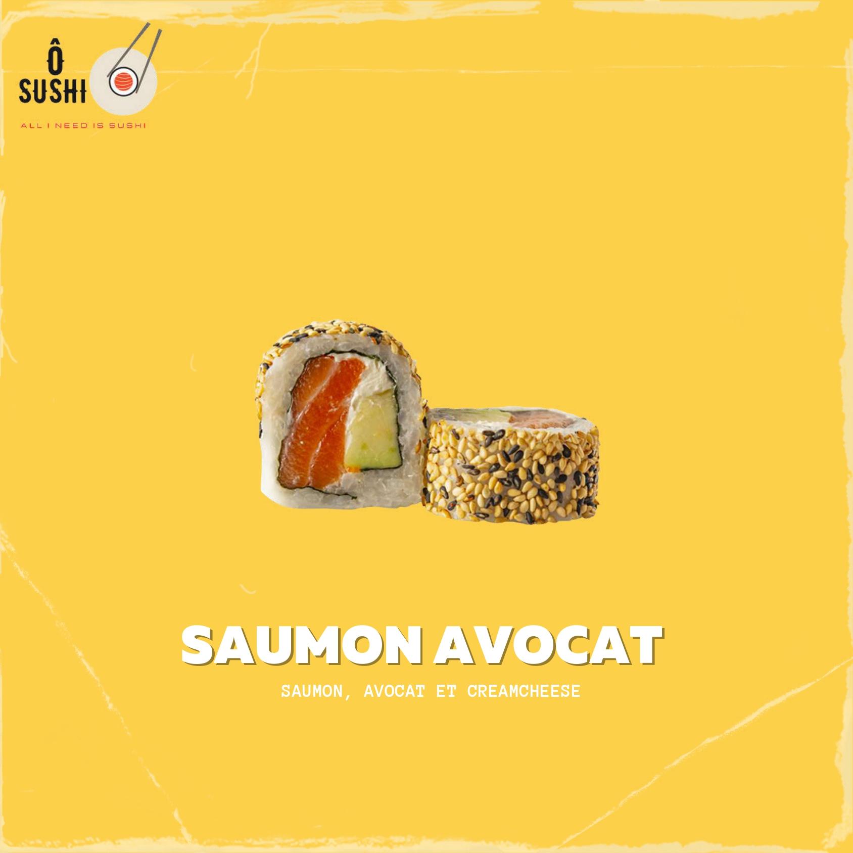 California Saumon Avocat