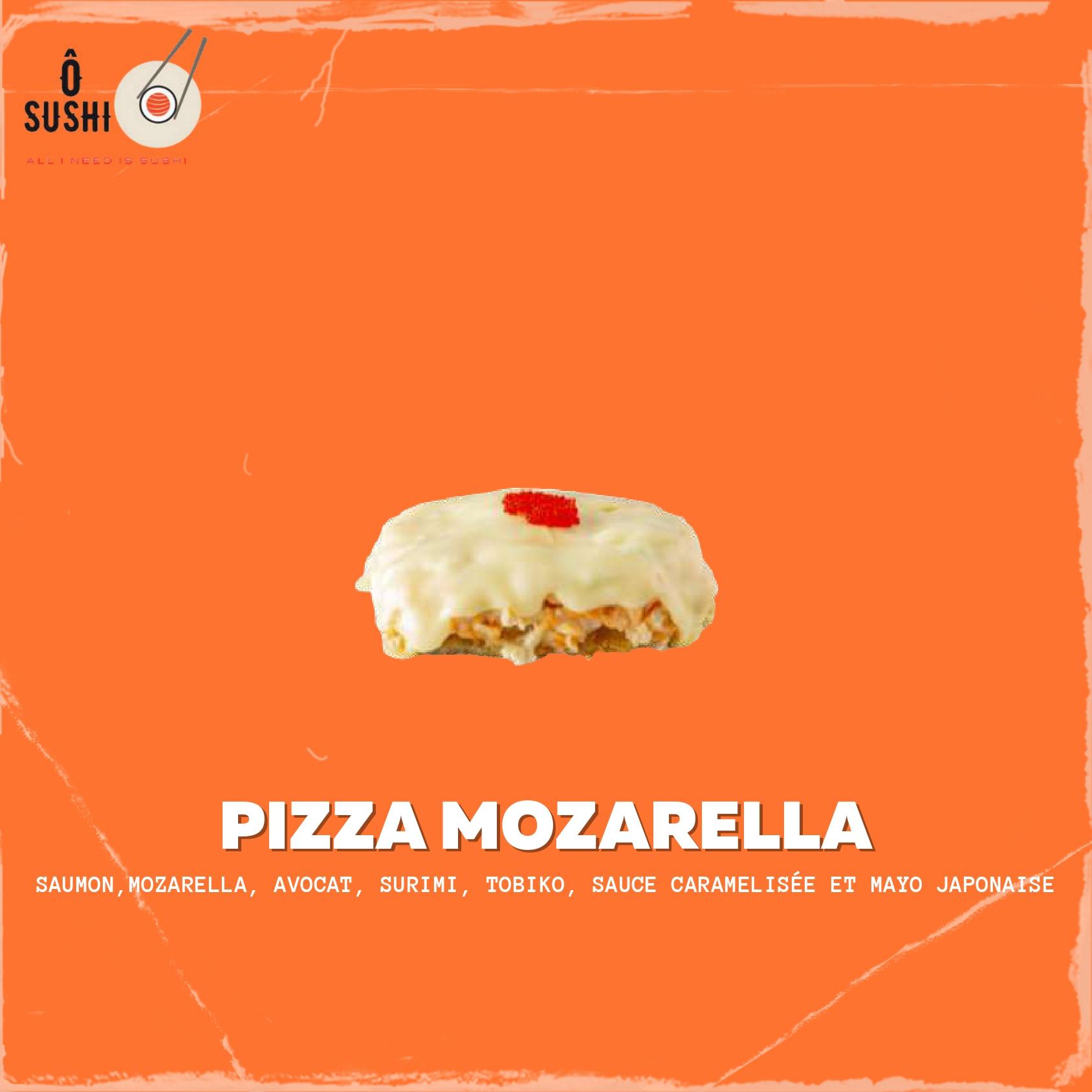 Pizza Mozzarella - 8 Pièces