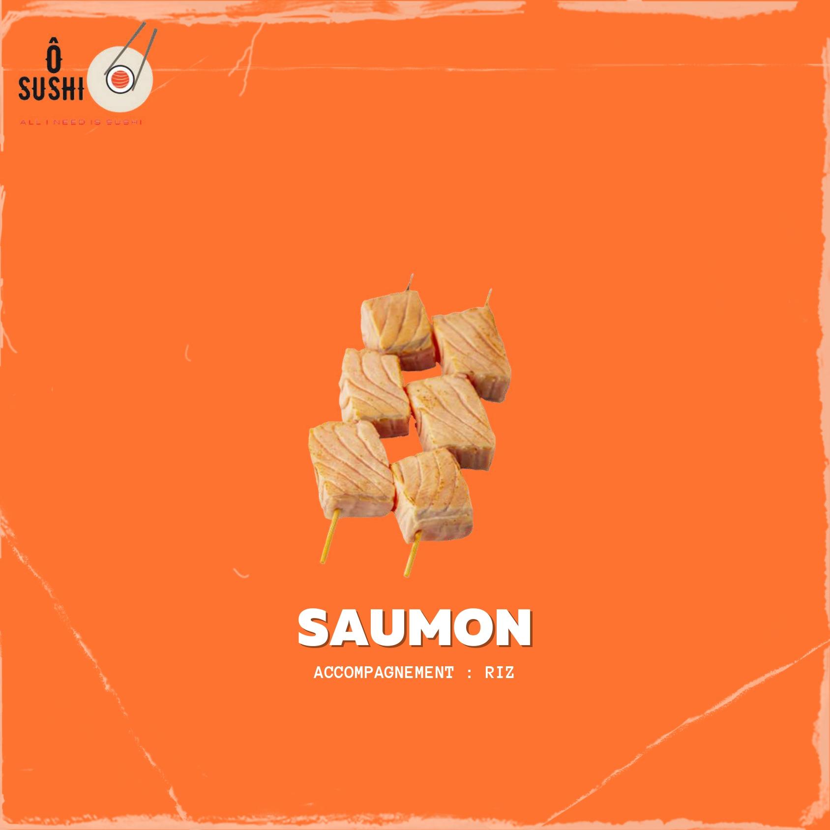 Brochettes De Saumon