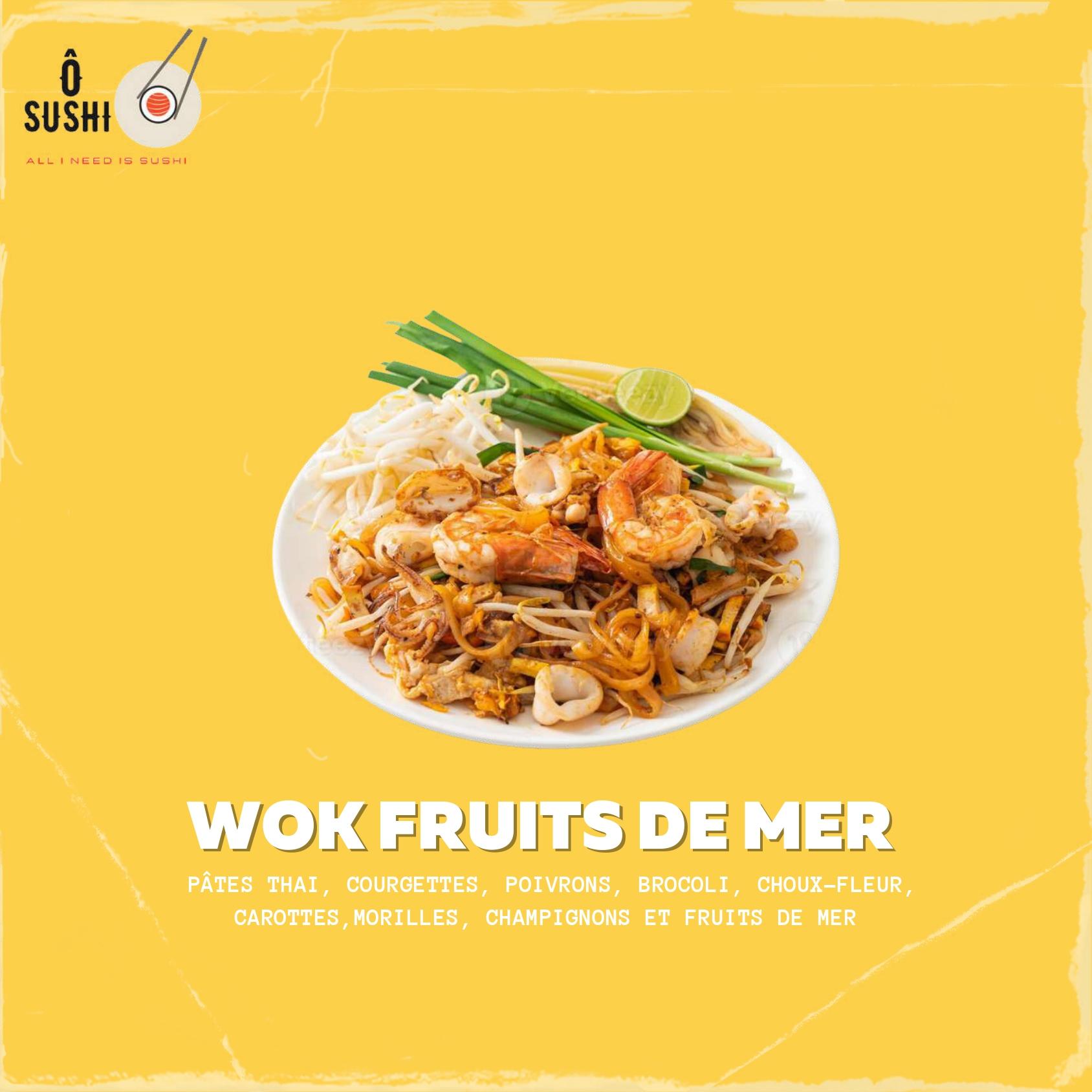 Wok Fruits Mer