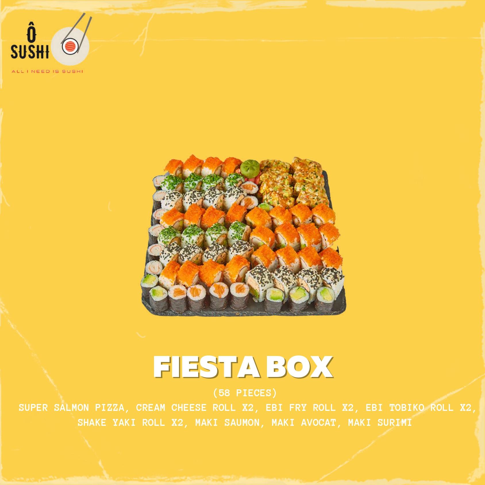 Fiesta Box - 58 Pièces