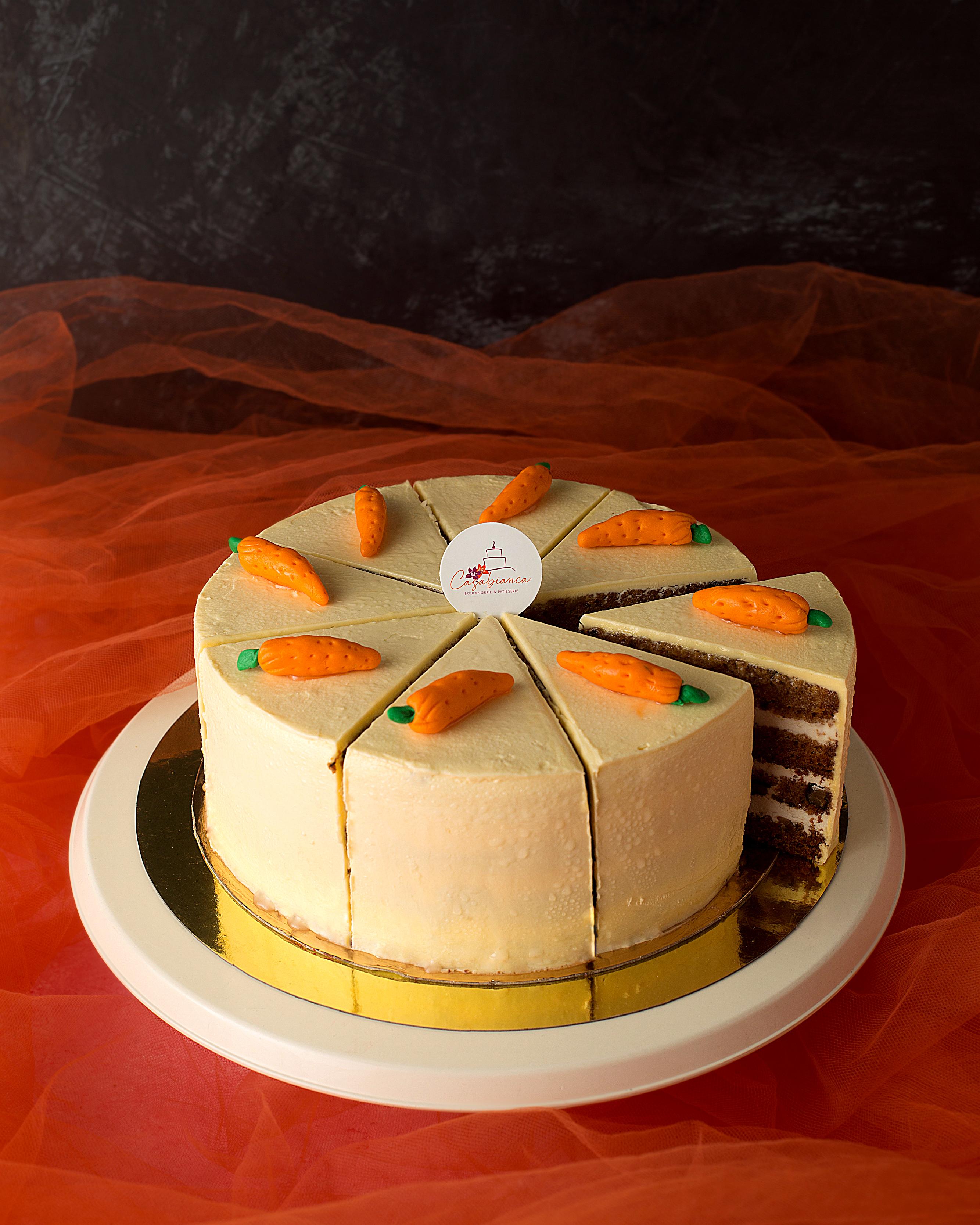 Cake Américain carottes