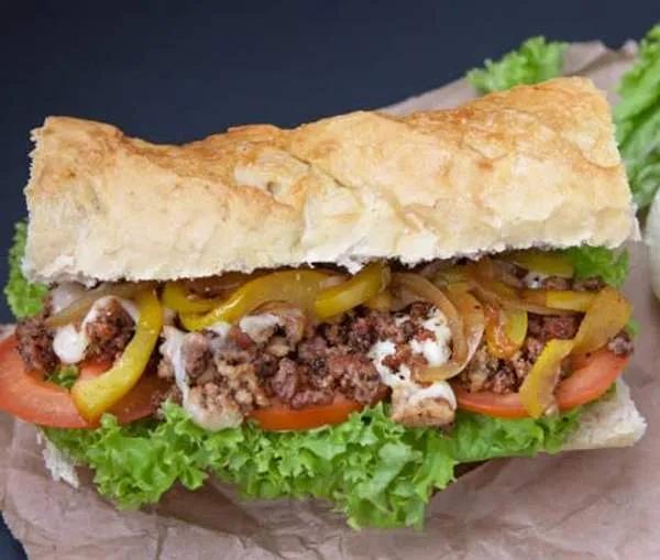 Sandwich Viande Hachée