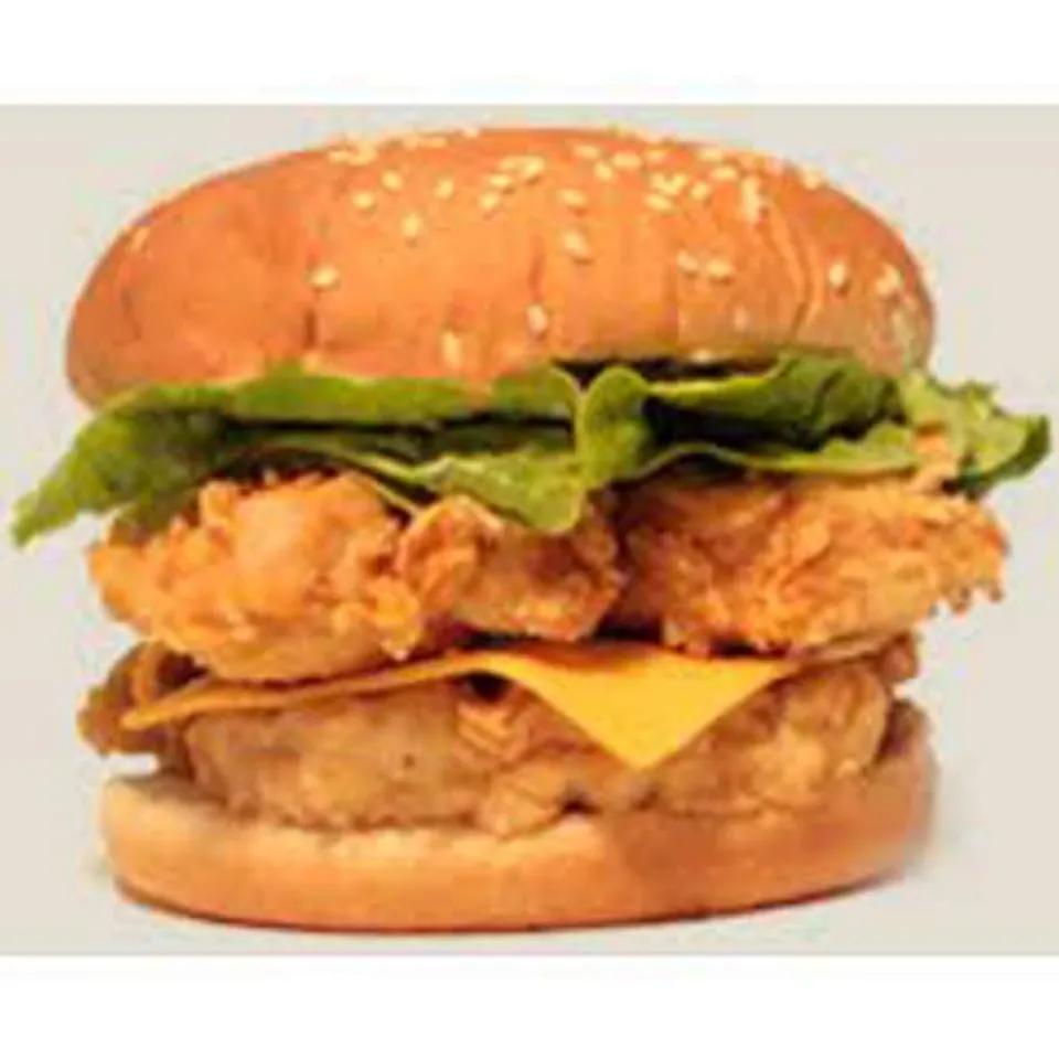 Double Chicken Burger