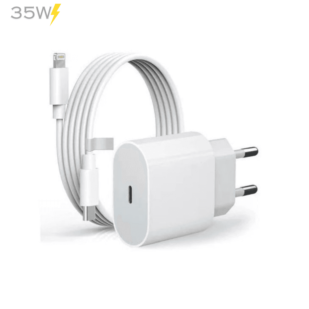 Chargeur 35W USB-C / USB-C To Lightning Cable Haute  Qualité