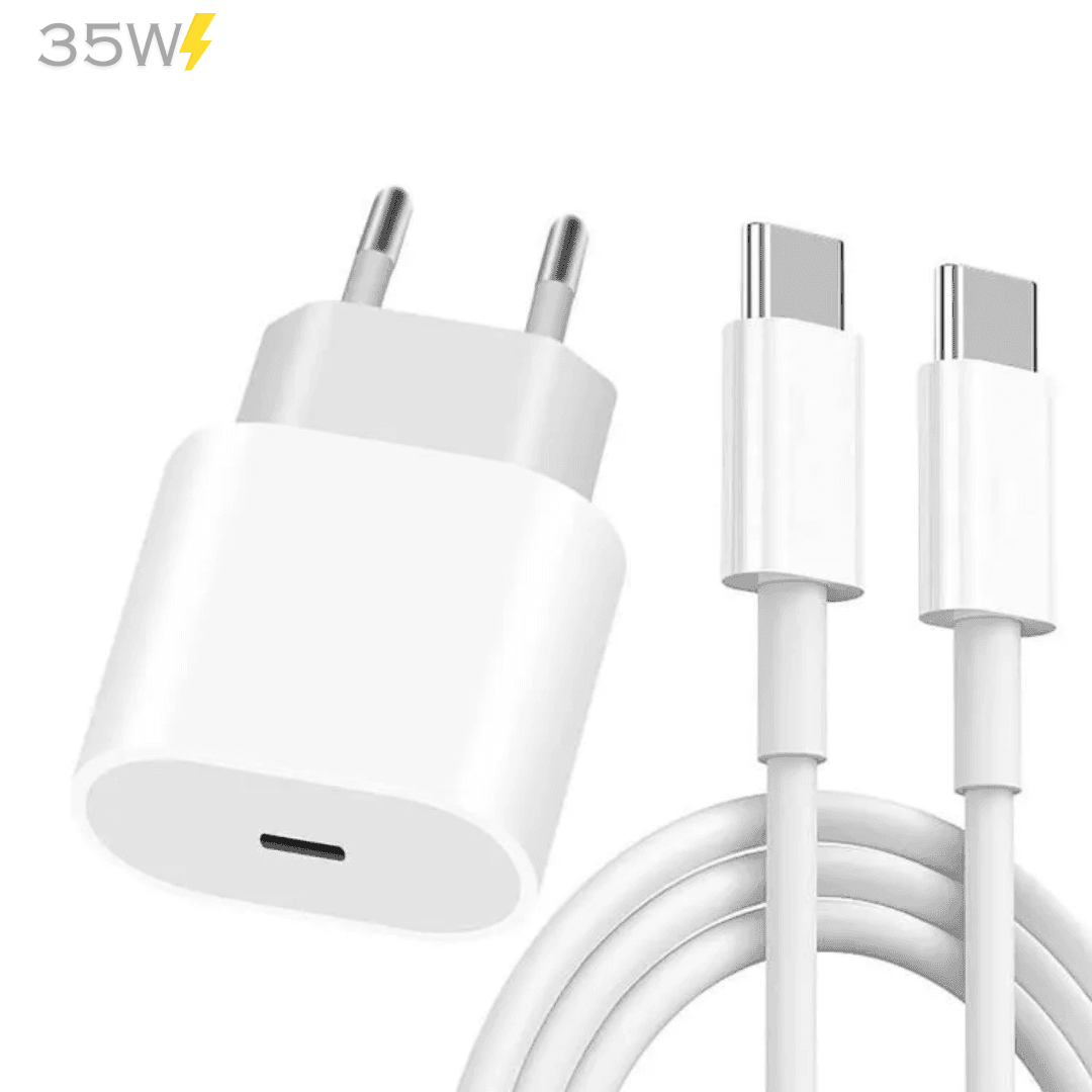 Chargeur 35W USB-C /USB-C To USB-C Cable Haute Qualité