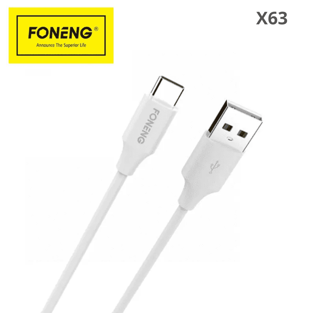Cable Foneng  X63 USB TO USB-C 2.1 A Haute qualité