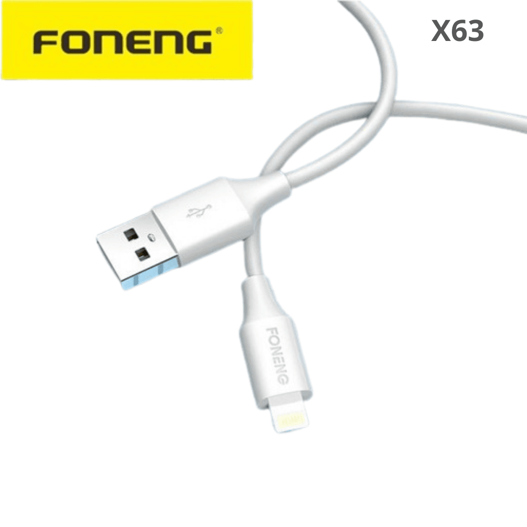Cable Foneng  X63 USB TO Lightning 2.1A Haute qualité