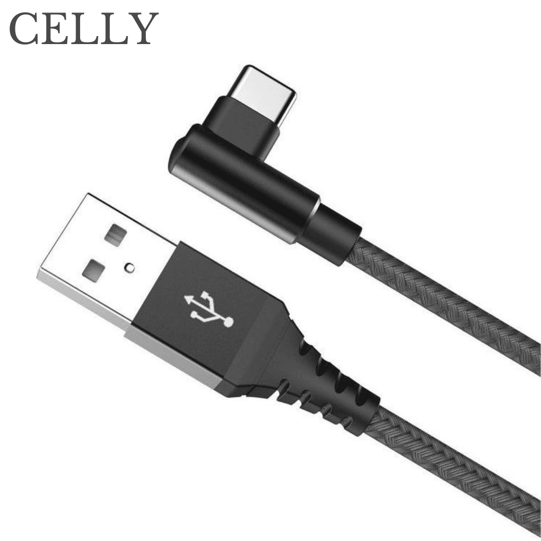 Cable Celly USB TO USB-C  Extreme Defense 1M
