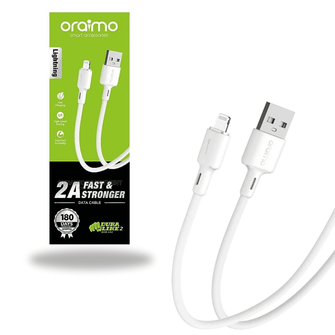 Cable Oraimo USB TO LIGHTNING OCD-L53 Haute qualité