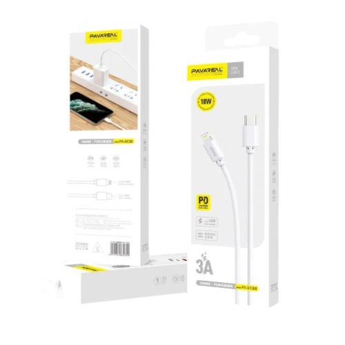 Cable Pavareal PA-DC88  USB-C To Lightning 18W  haute qualité PA-DC88
