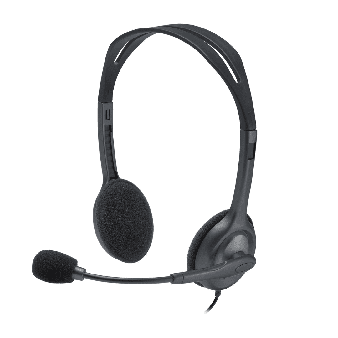 Logitech H110 Casque-Micro Stereo (noir)