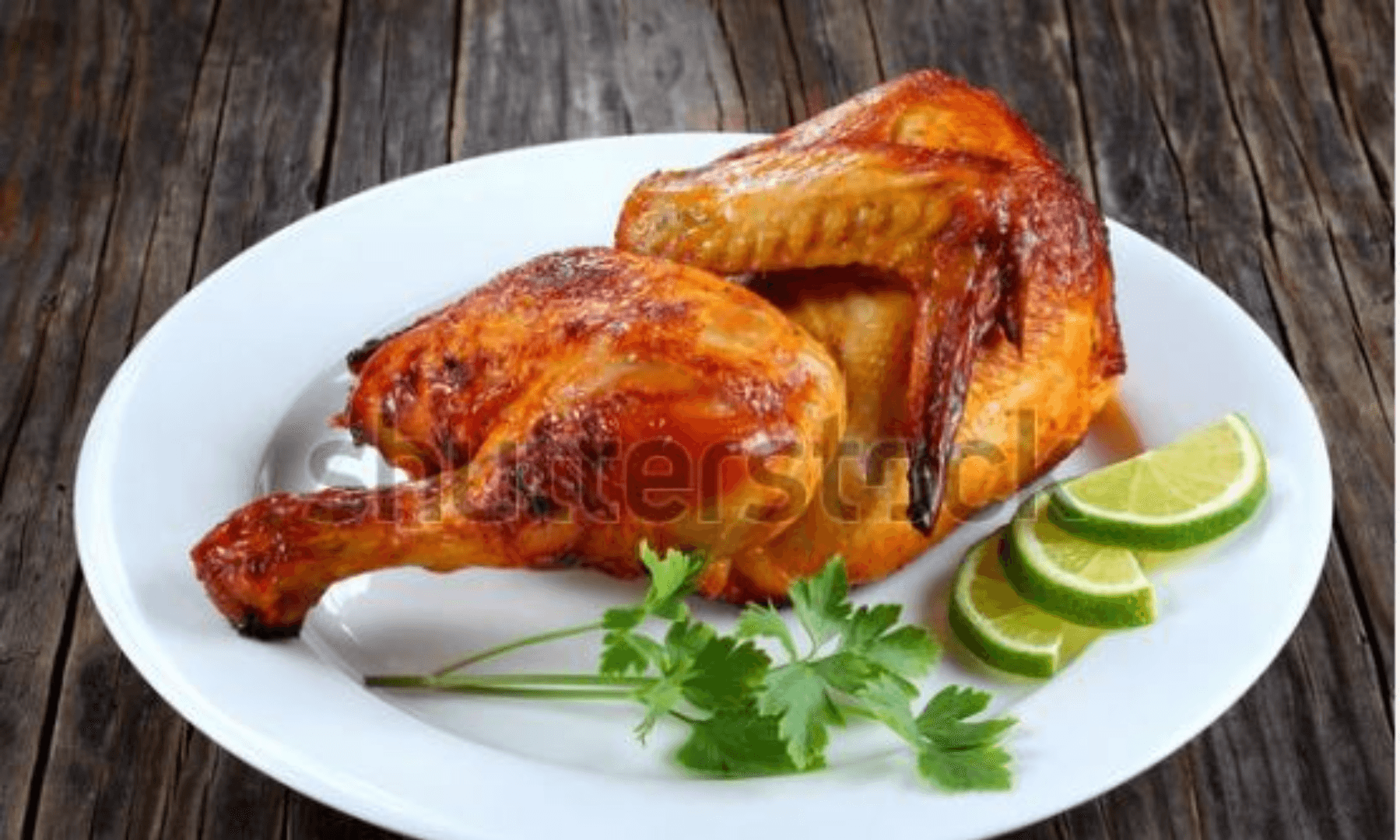Plat Demi Poulet Grillé