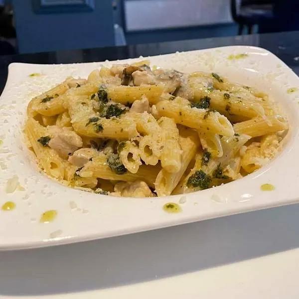 Pâte Poulet au champignons