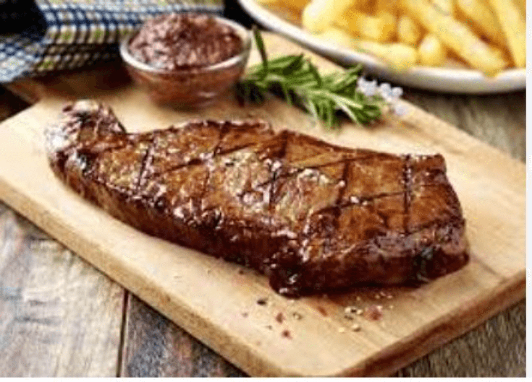 Faux-filet aux Grillé