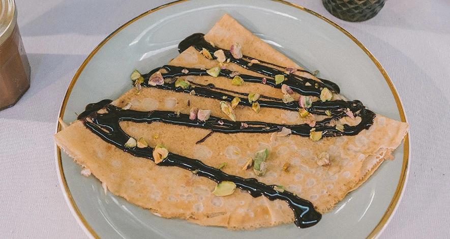 Crêpe Pistache