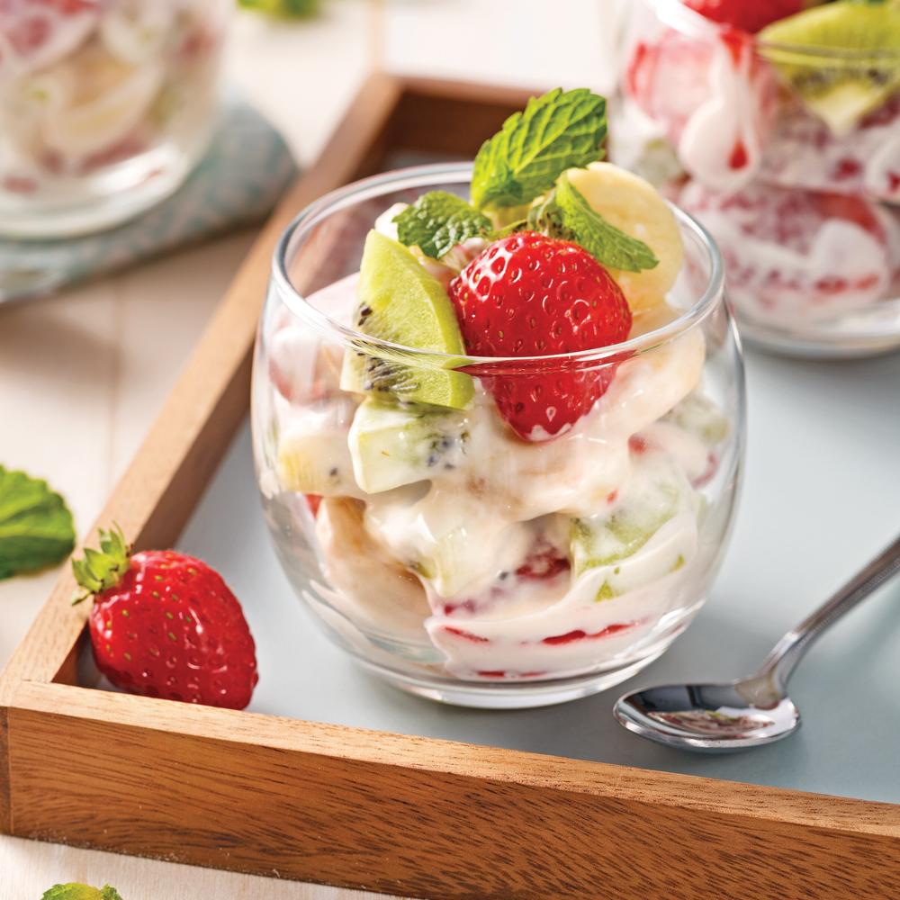 Salade de Fruits à la Crème