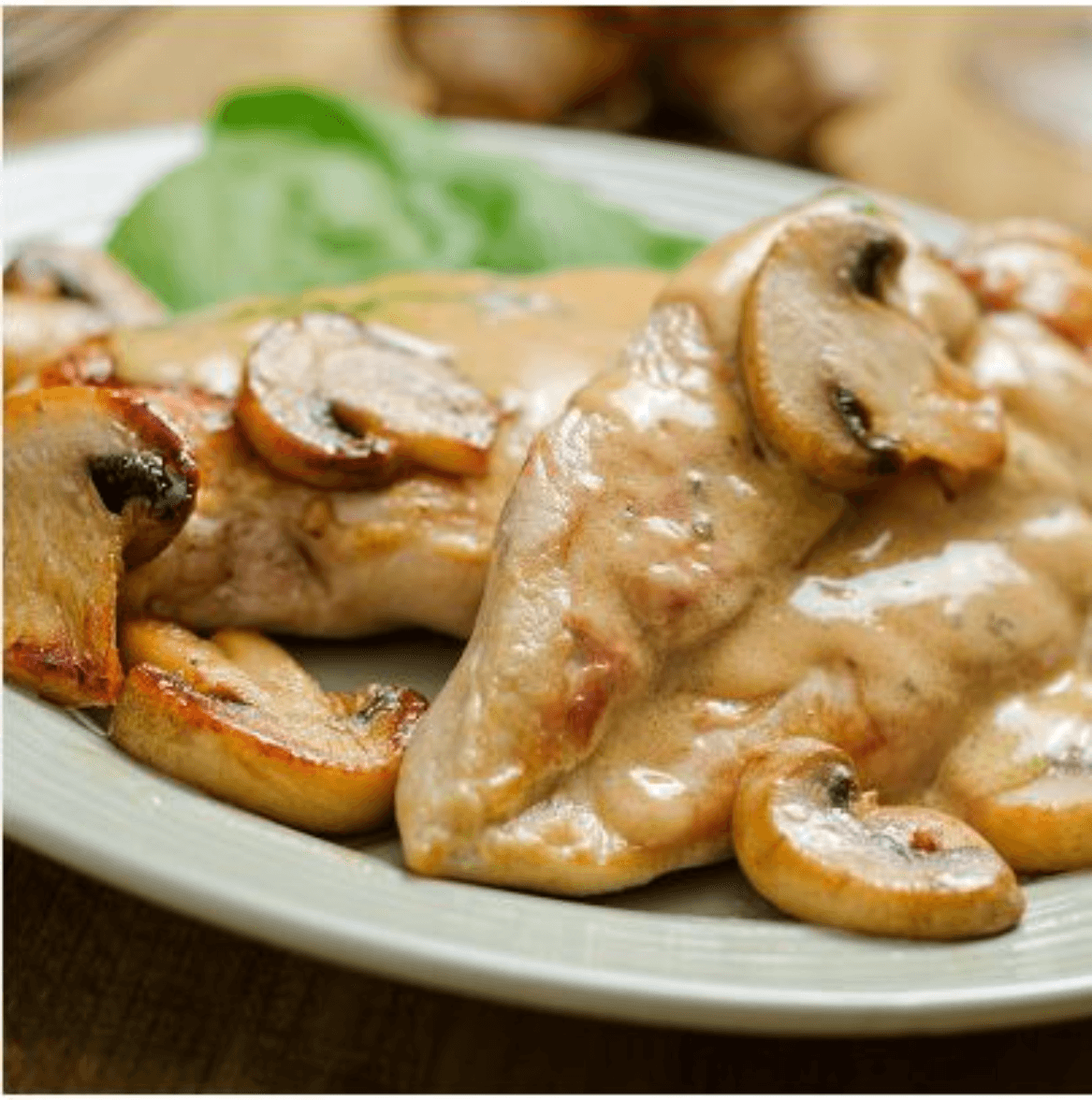 Poulet Sauce aux Champignons