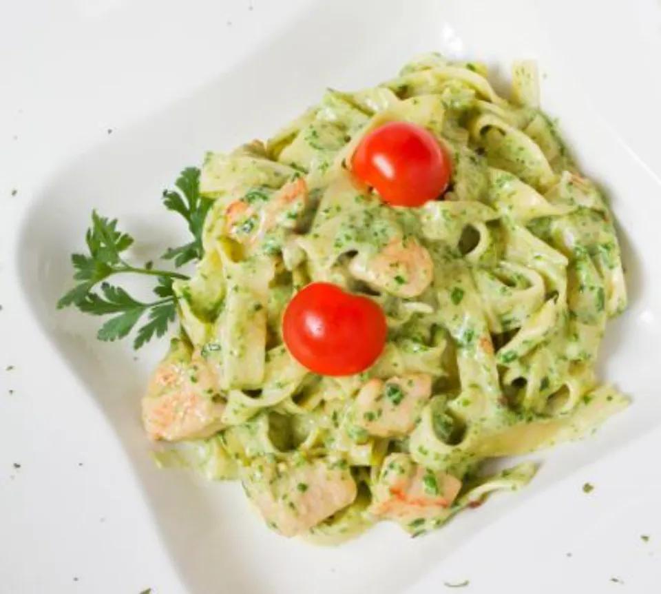 Pâte Pesto Poulet, Pignon