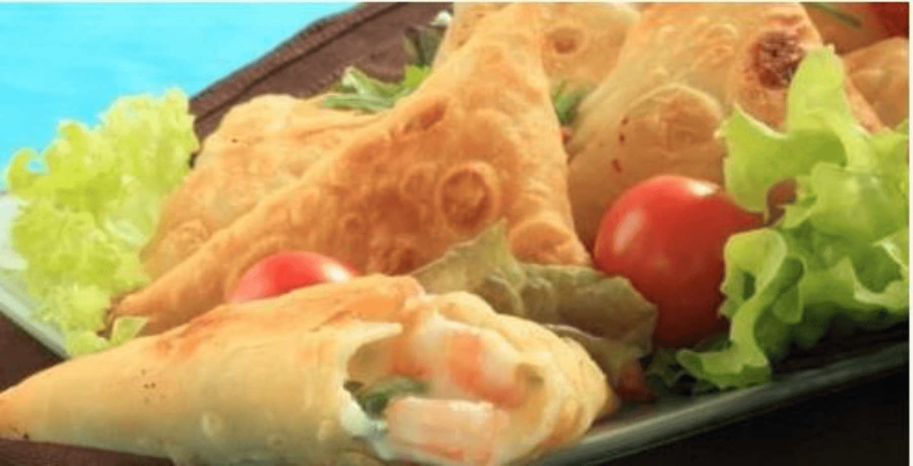 Brik Fruit de Mer et Garniture