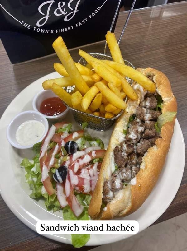 Sandwich Viande Hachée