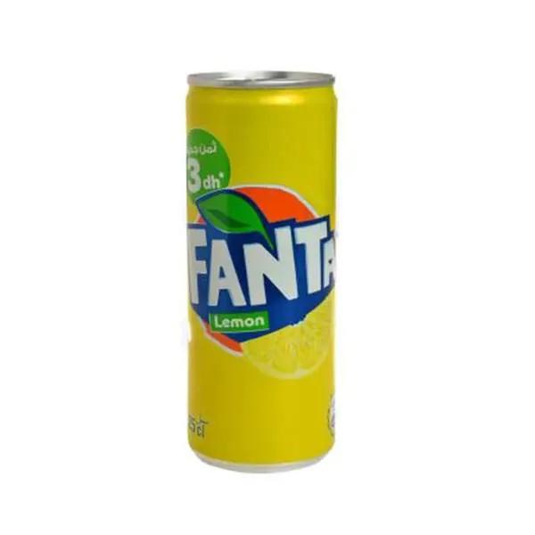 Canette Fanta Citron 25 Cl