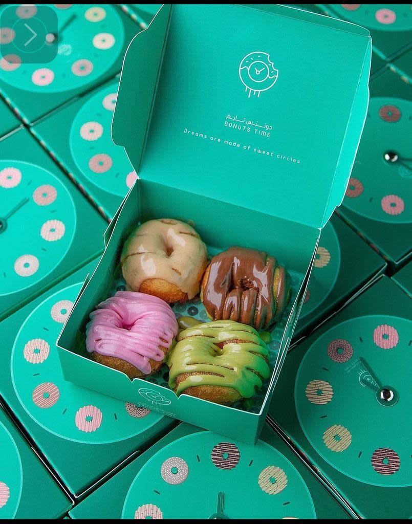 Donuts Glazed Box - 4 Pièces