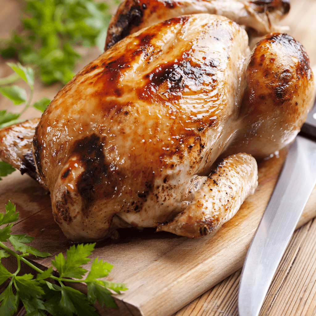 Poulet Entier Rôti