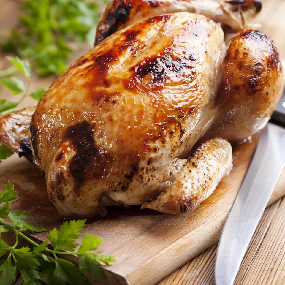 Poulet Entier Rôti