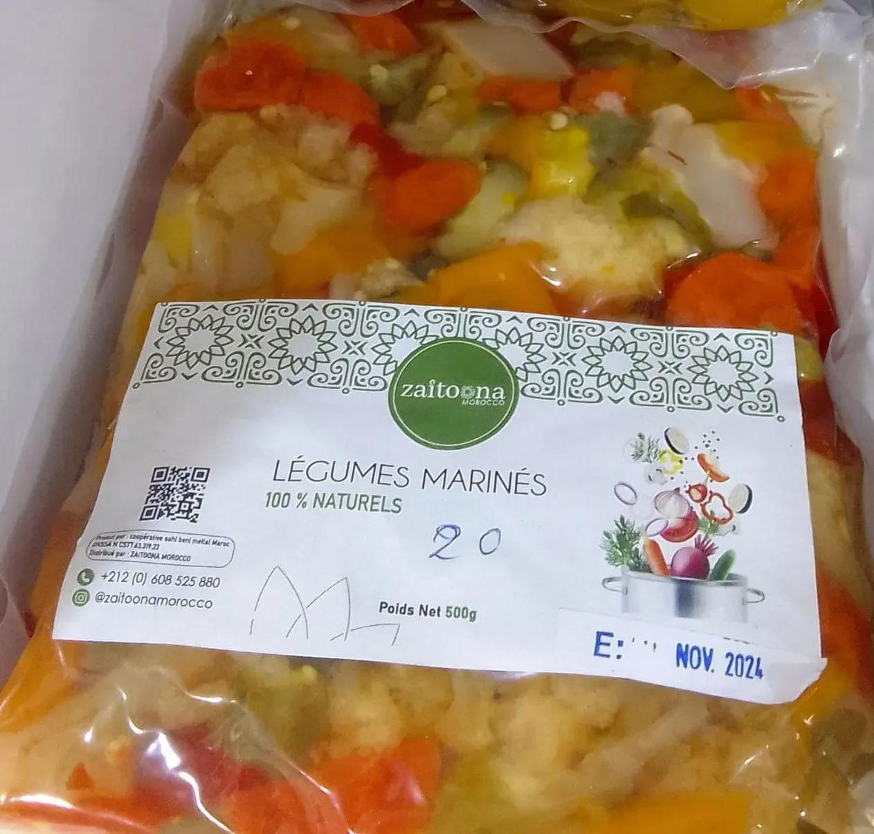 Légumes Marinés
