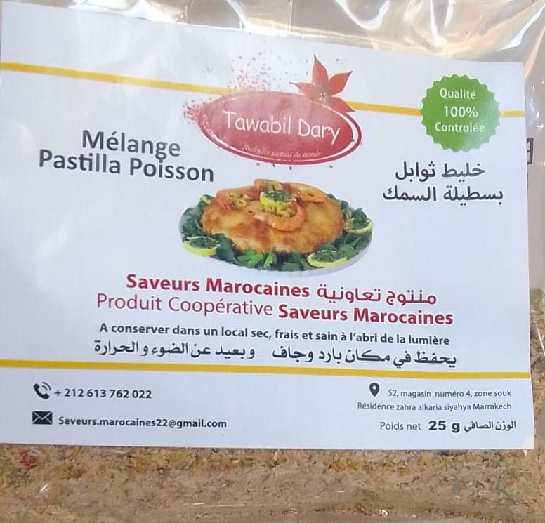 Mélange Pastilla Poisson